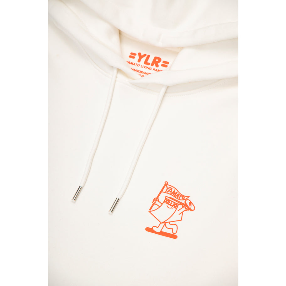 YAMATO "Hart" Hoodie - White