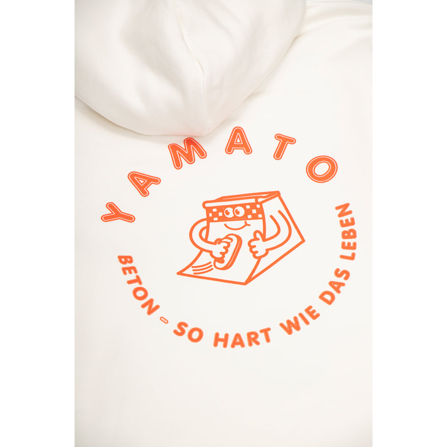 YAMATO "Hart" Hoodie - White