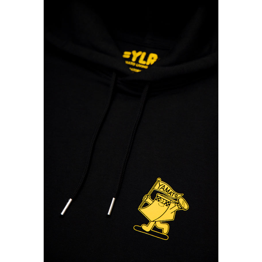 YAMATO "Hart" Hoodie - Black