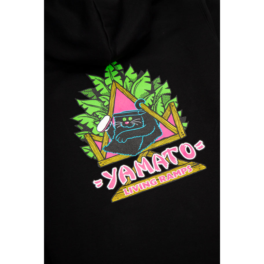 YAMATO "Natas Ramp" Hoodie - Black