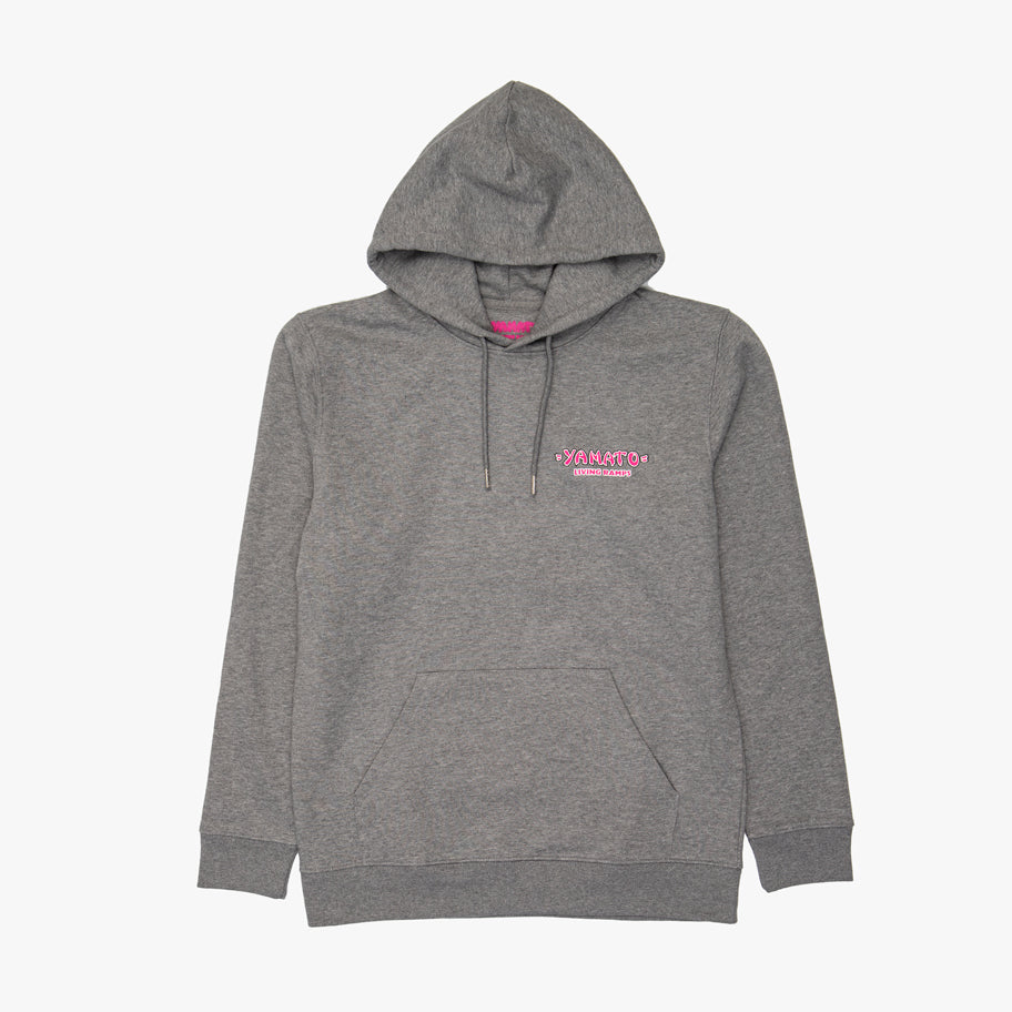 YAMATO "Natas Ramp" Hoodie - Concrete Grey