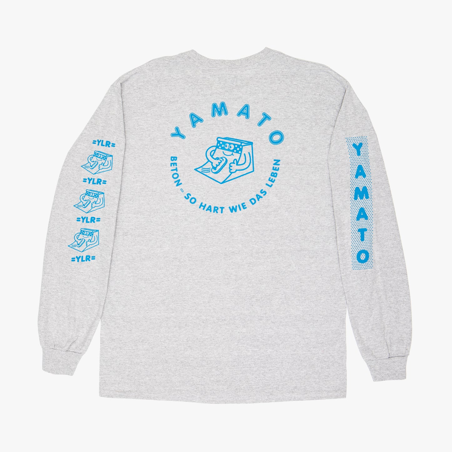 YAMATO "Hart" Longsleeve - Dry Concrete
