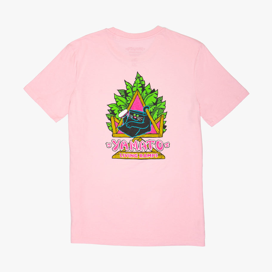 YAMATO "Natas Ramp" T-Shirt - Cotton Candy Pink