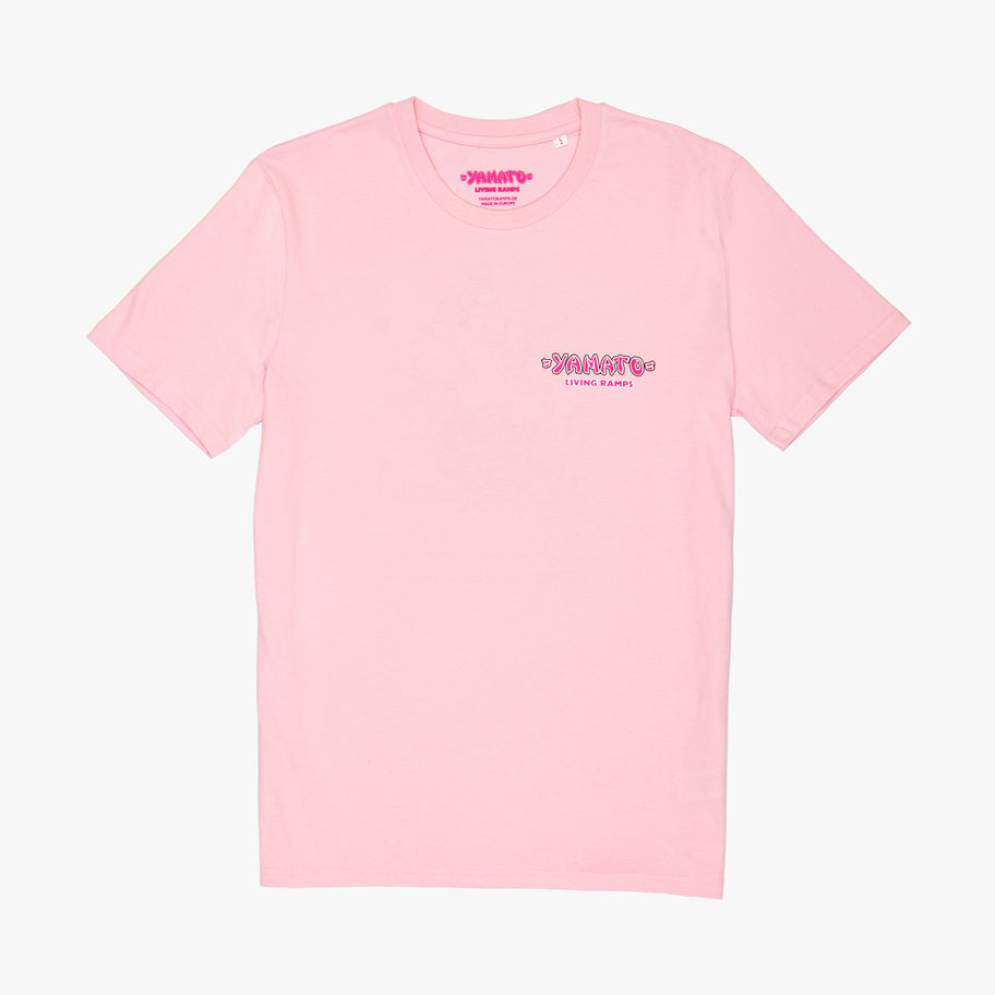 YAMATO "Natas Ramp" T-Shirt - Cotton Candy Pink