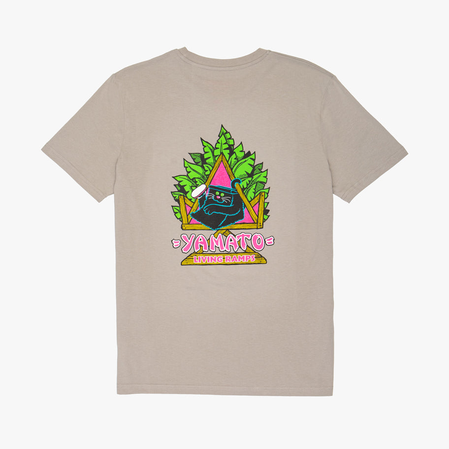 YAMATO "Natas Ramp" T-Shirt - Old Concrete